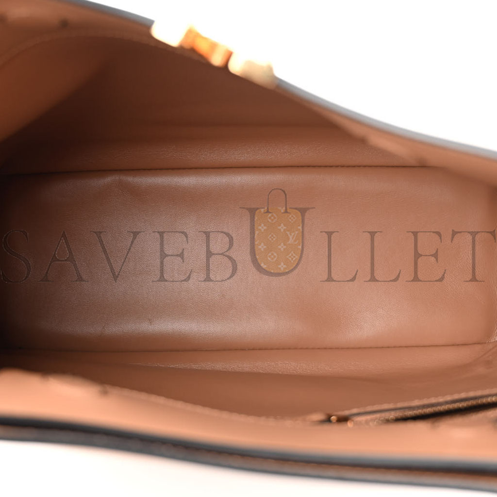 VERSACE CALFSKIN VITELLO VIRTUS HOBO CARAMEL (36*31*13cm) VERSACE CALFSKIN VITELLO VIRTUS HOBO CARAMEL (36*31*13cm)
