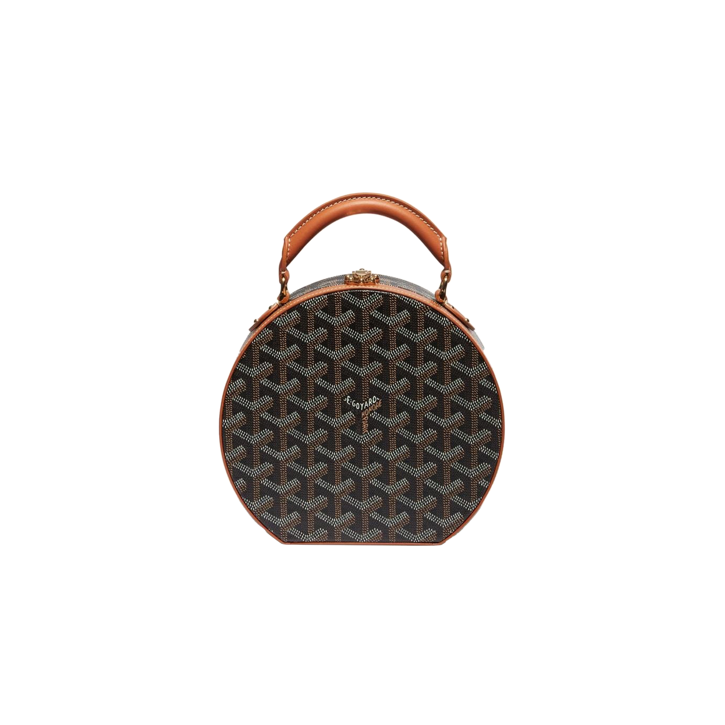 GOYARD THE ALTO HATBOX TRUNK BAG ALTOC2PMLTY01CL03O (18*16.5*7cm)