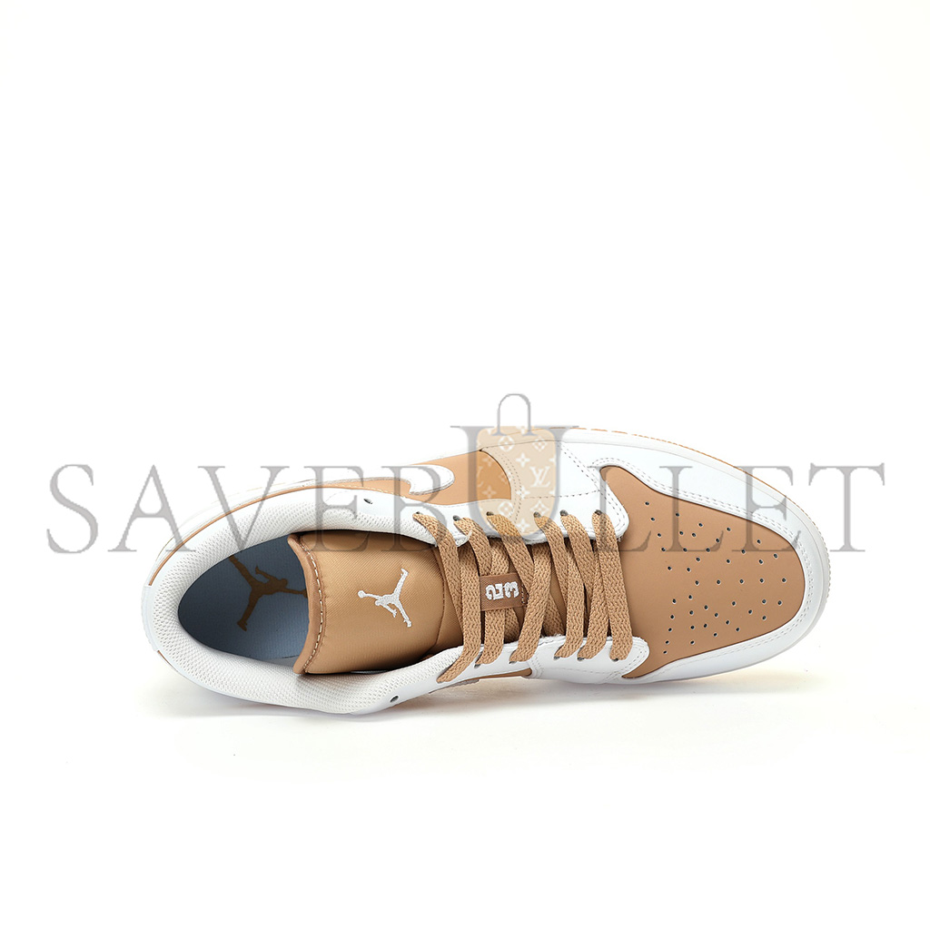 NIKE AIR JORDAN 1 RETRO LOW TAN GUM DN6999-100