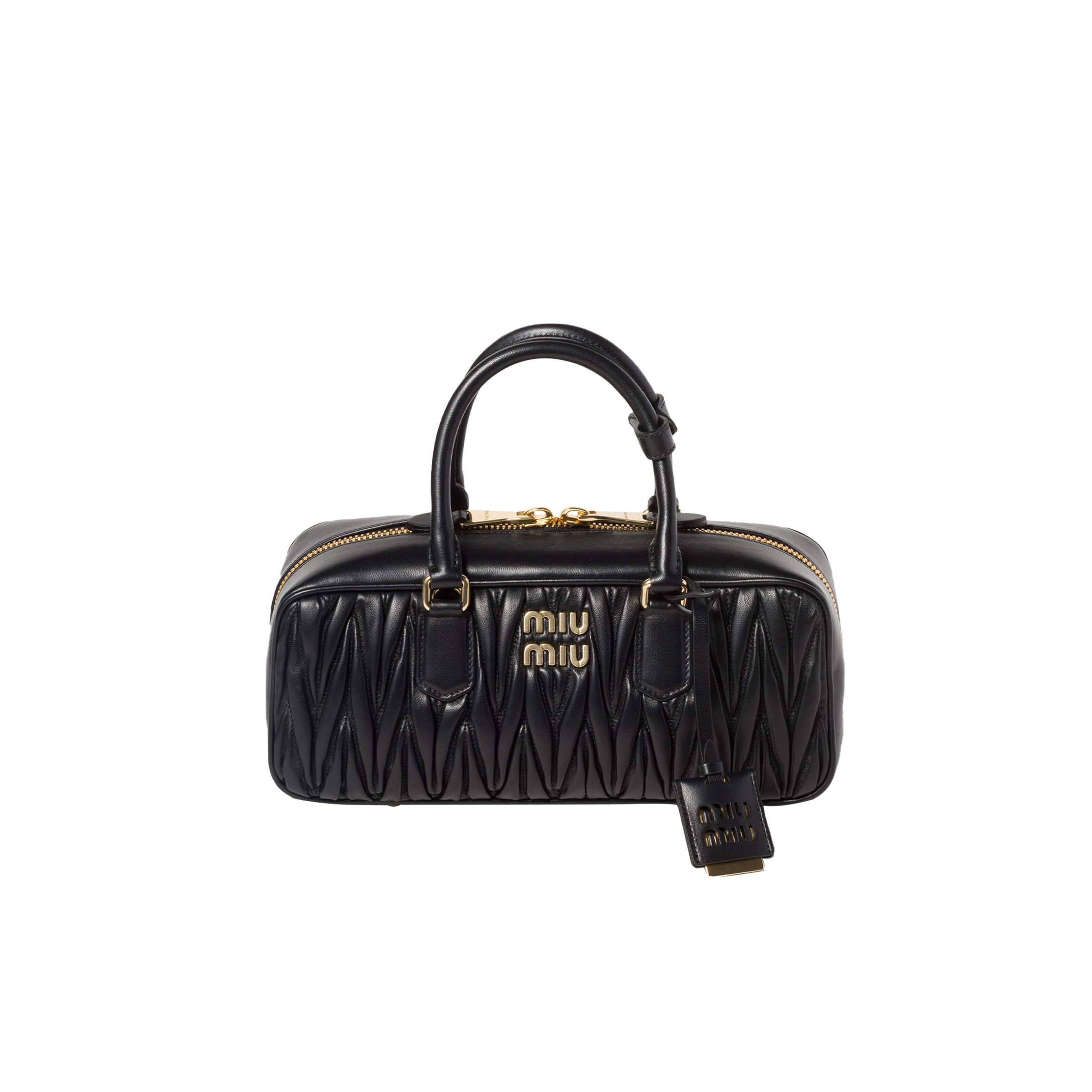 MIU MIU ARCADIE MATELASSÉ NAPPA LEATHER BAG 5BB148 (22*10.5*7.5cm) MIU MIU ARCADIE MATELASSÉ NAPPA LEATHER BAG 5BB148 (22*10.5*7.5cm)