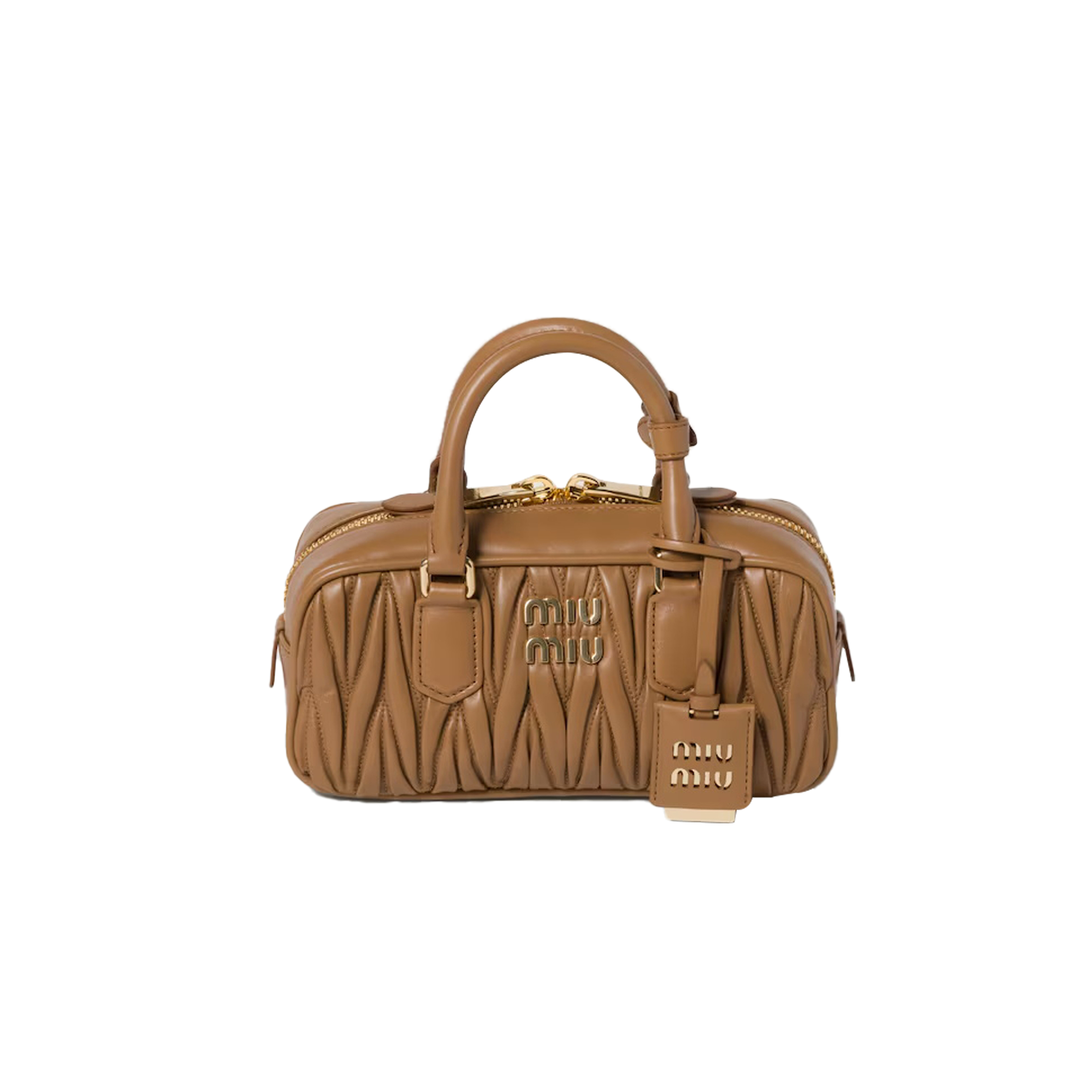 MIU MIU ARCADIE MATELASSÉ NAPPA LEATHER BAG 5BB142 (22*10.5*7.5cm) MIU MIU ARCADIE MATELASSÉ NAPPA LEATHER BAG 5BB142 (22*10.5*7.5cm)