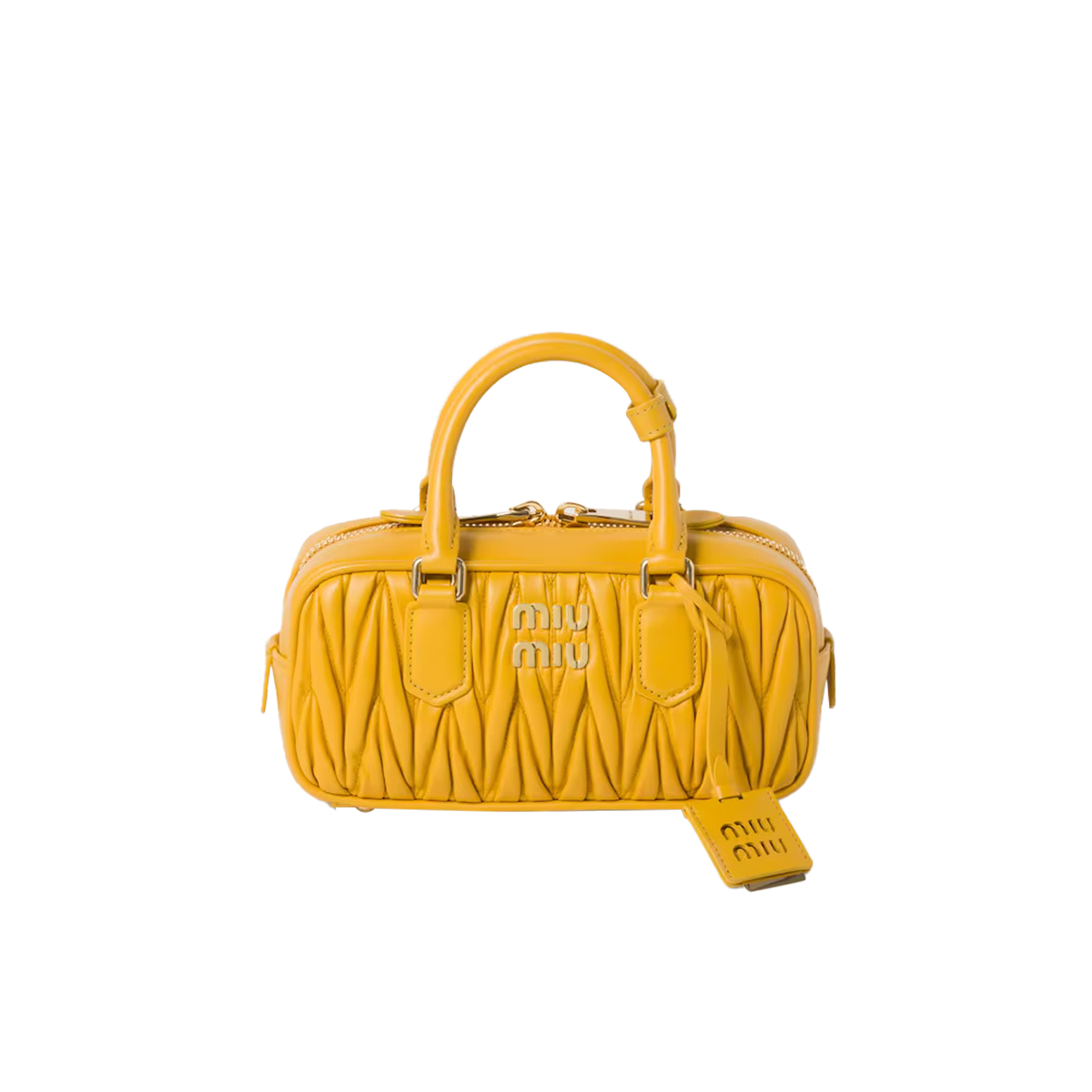 MIU MIU ARCADIE MATELASSÉ NAPPA LEATHER BAG 5BB142 (22*10.5*7.5cm) MIU MIU ARCADIE MATELASSÉ NAPPA LEATHER BAG 5BB142 (22*10.5*7.5cm)