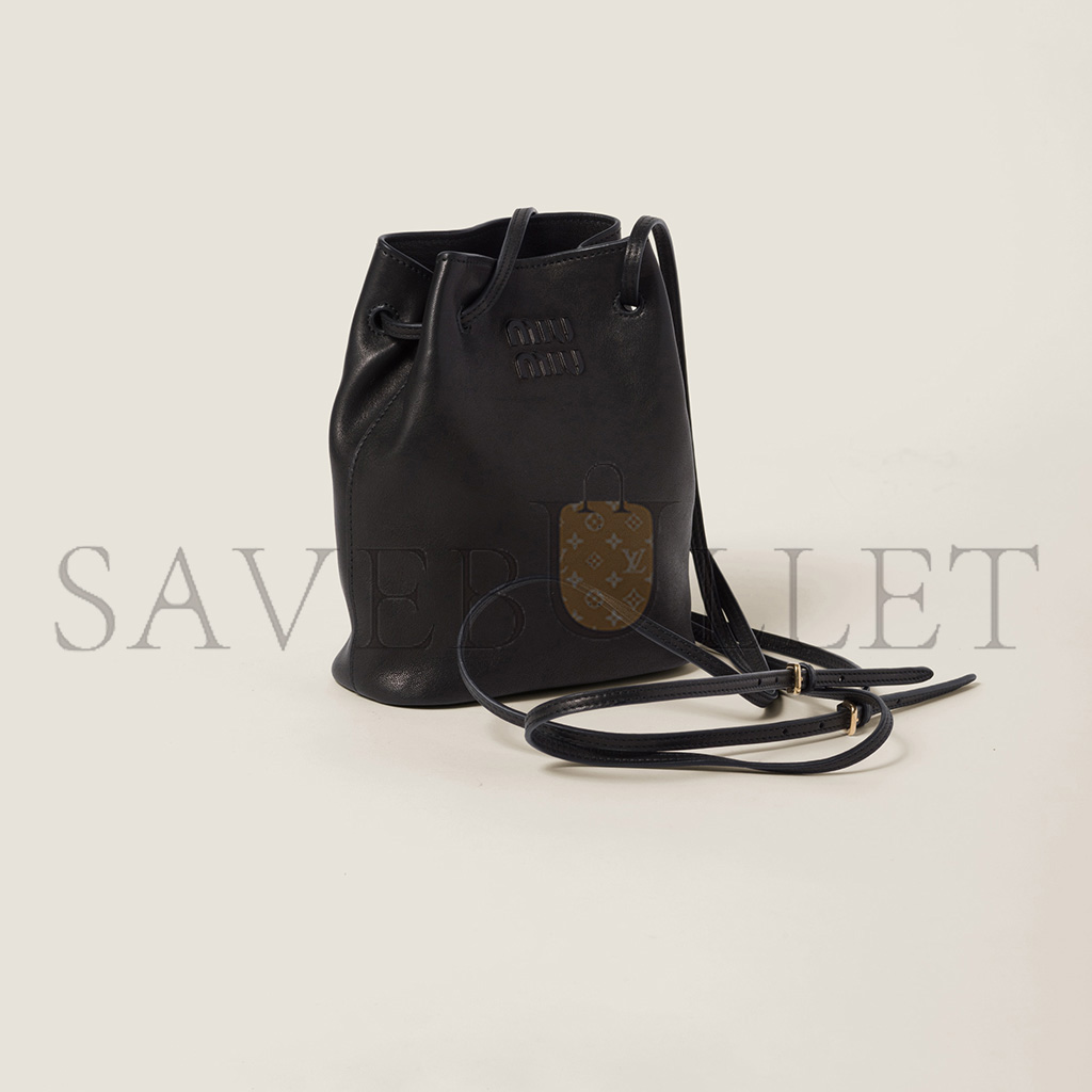 MIU MIU NAPPA LEATHER MINI-BAG 5NF460 (17*14*6CM) MIU MIU NAPPA LEATHER MINI-BAG 5NF460 (17*14*6CM)