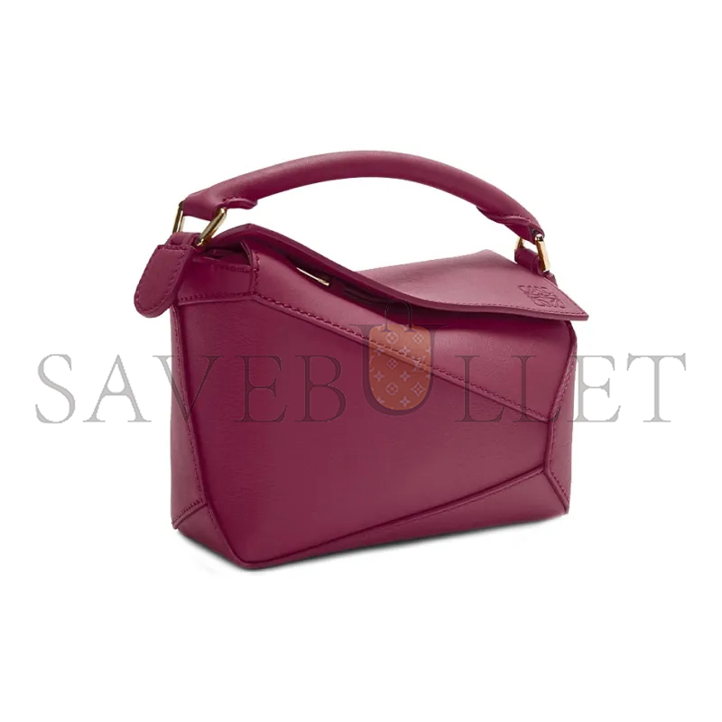 LOEWE MINI PUZZLE EDGE BAG IN CLASSIC CALFSKIN A510P88X26-1048 (18*12.5*8cm)