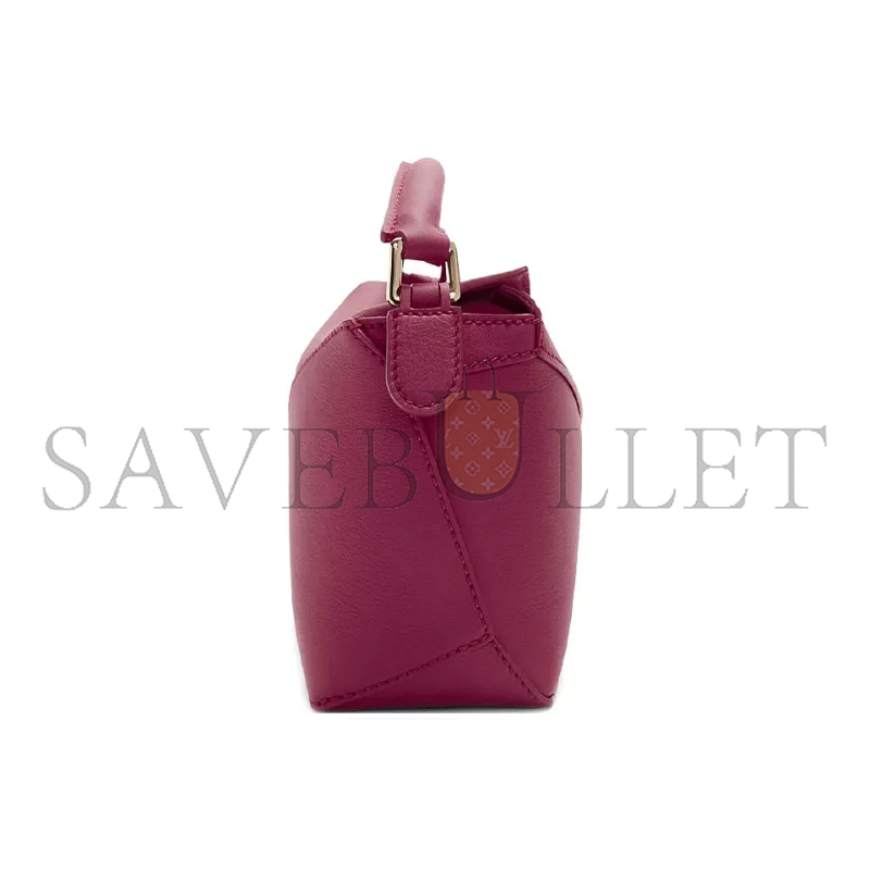 LOEWE MINI PUZZLE EDGE BAG IN CLASSIC CALFSKIN A510P88X26-1048 (18*12.5*8cm)