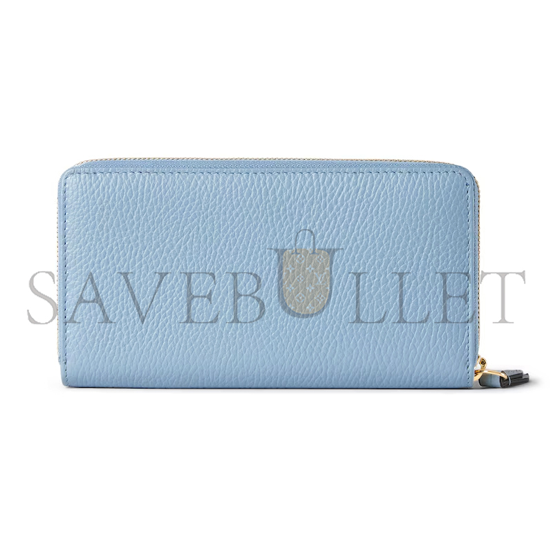 GUCCI BI-COLOR GG MARMONT ZIP AROUND WALLET 456117CAO2G4941 (19*10.5*2cm)