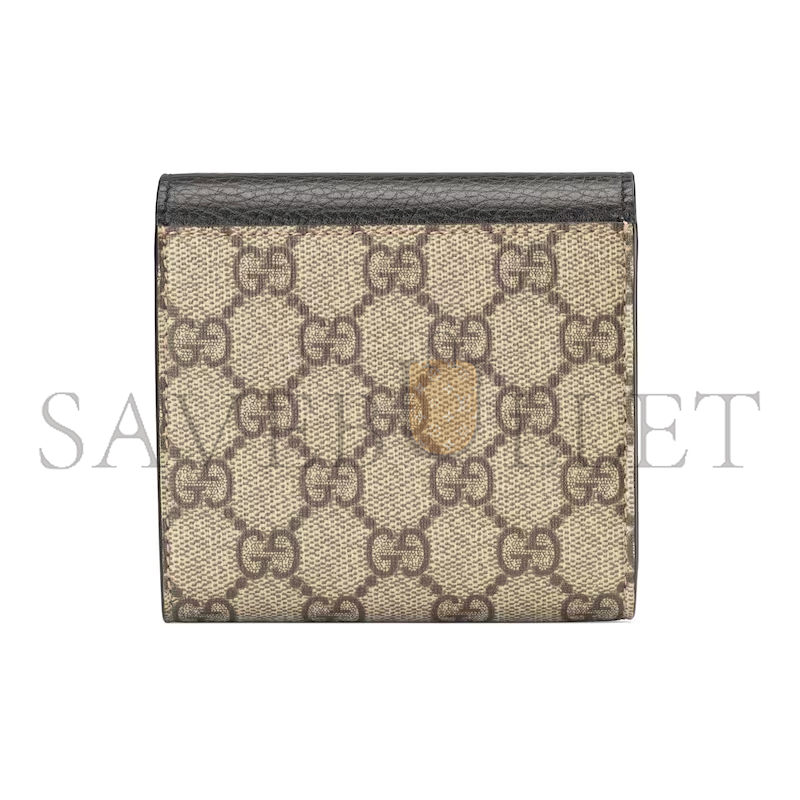 GUCCI GG MARMONT BI-COLOR MEDIUM WALLET 59858717WAG1283 (12*10*3cm)
