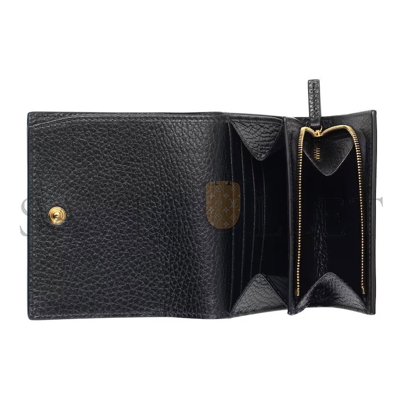 GUCCI GG MARMONT BI-COLOR MEDIUM WALLET 59858717WAG1283 (12*10*3cm)