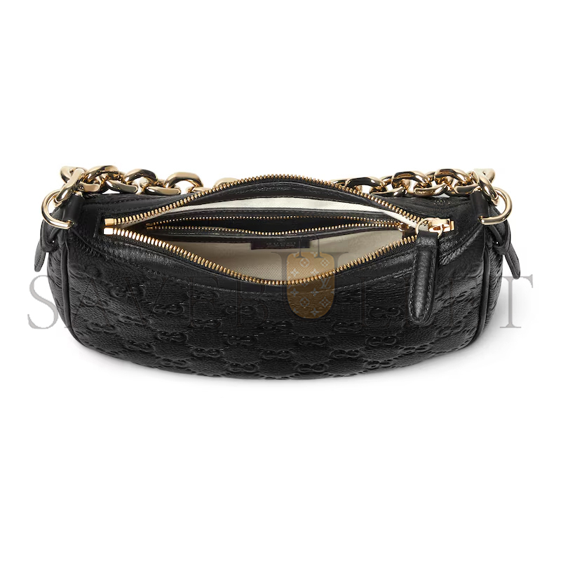 GUCCI GG EMBLEM MEDIUM SHOULDER BAG 815409AAEEM1000 (25.5*20*5cm) GUCCI GG EMBLEM MEDIUM SHOULDER BAG 815409AAEEM1000 (25.5*20*5cm)
