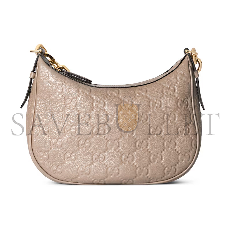 GUCCI GG EMBLEM MEDIUM SHOULDER BAG 815409AAEEM1523 (25.5*20*5cm)