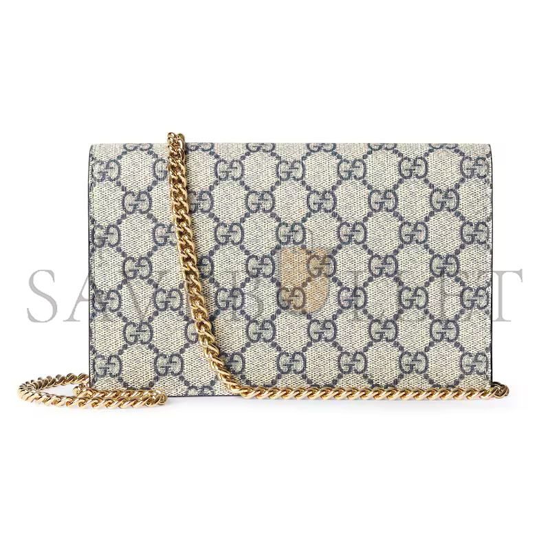 GUCCI GG MARMONT BI-COLOR WALLET ON CHAIN 49798517WAG4041 (20*12.5*4cm)