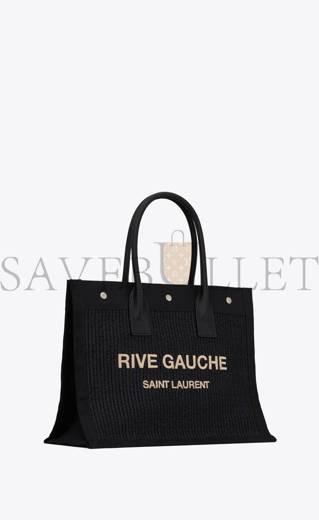 YSL RIVE GAUCHE SMALL TOTE BAG IN RAFFIA AND LEATHER 6174812M21E1050 (39*31*18cm) YSL RIVE GAUCHE SMALL TOTE BAG IN RAFFIA AND LEATHER 6174812M21E1050 (39*31*18cm)